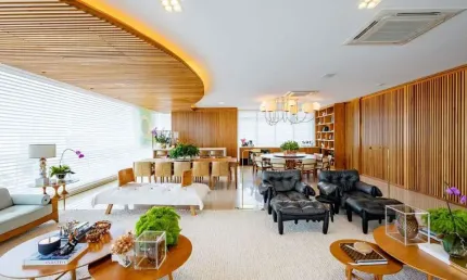 Apartamento com 3 suítes + home, mobiliado, no Setor Oeste