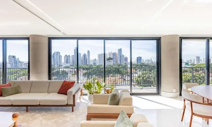 Apartamento mobiliado e decorado a venda no Setor Marista - Opus Acqua