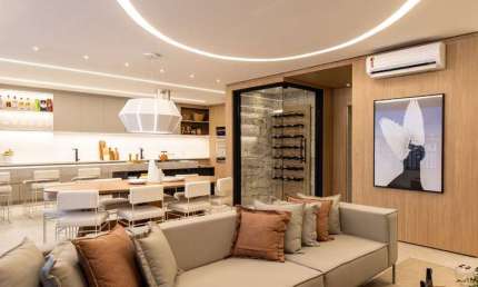 Apartamento sofisticado com 3 suítes e varanda gourmet