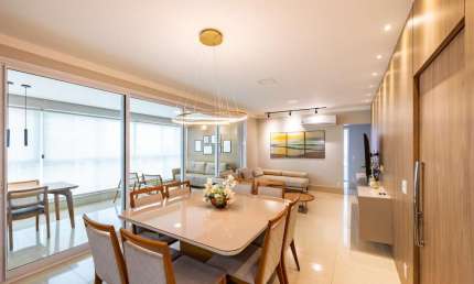 Sofisticação e conforto em apartamento de 160 m² no Setor Marista.