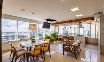 Apartamento à venda mobiliado , Residencial Monte Logan , com 4 suítes no Setor