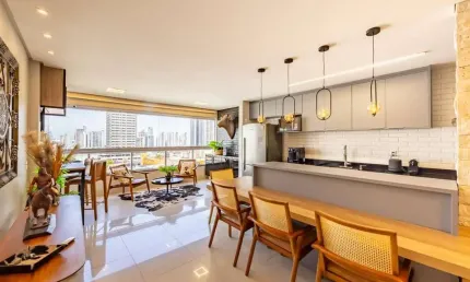 Apartamento à venda , inspirare spa residence , mobiliado com 3 suítes no setor