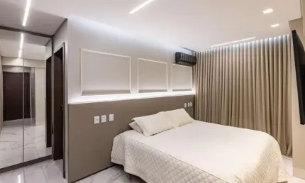 Spot no marista , apartamento a venda mobiliado pronto para morar , goiânia .