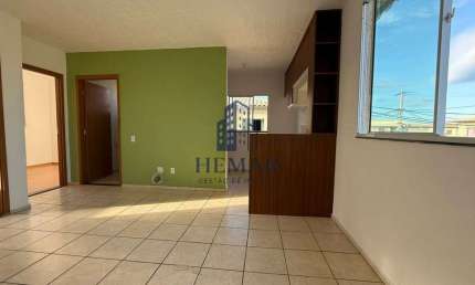 Apto locação fixa, 2 quartos, 1 vaga condomínio com infra, Jardim Esperança