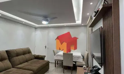 Apartamento com 2 dormitórios à venda, 49 m² por r$ 220.000,00 - jardim da balsa ii - americana/sp