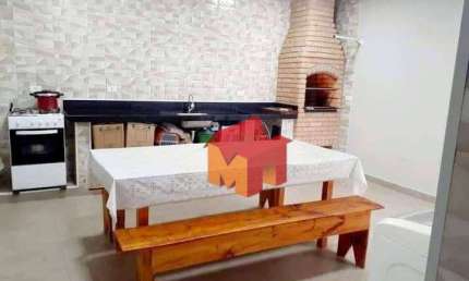 Sobrado com 3 dormitórios à venda, 125 m² por R$ 478.000,00 - Jardim Vista Alegre - Santa Bárbara D'Oeste/SP