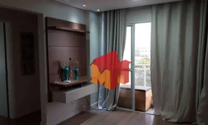 Apartamento com 2 dormitórios à venda, 53 m² por r$ 230.000,00 - jardim brasil - americana/sp
