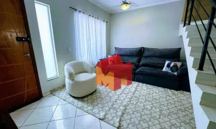 Sobrado com 3 dormitórios à venda, 96 m² por R$ 360.000,00 - Catharina Zanaga - Americana/SP