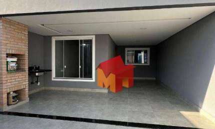 Casa com 3 dormitórios à venda, 119 m² por R$ 690.000 - Parque Universitário - Americana/SP