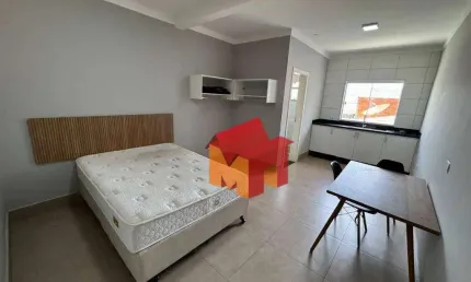 Apartamento com 1 dormitório para alugar, 30 m² por R$ 936,00/mês - Jardim dos Lírios - Americana/SP