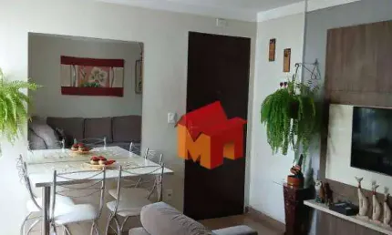 Apartamento com 2 dormitórios à venda, 52 m² por R$ 180.000 - Balneário Salto Grande - Americana/SP
