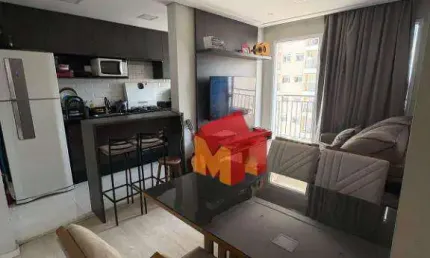 Apartamento com 2 dormitórios à venda, 50 m² por R$ 280.000 - Cariobinha - Americana/SP