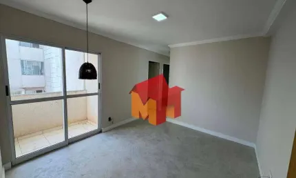 Apartamento com 2 dormitórios para alugar, 46 m² por r$ 1.040,00/mês - balneário salto grande - americana/sp