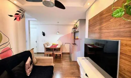 Apartamento com 2 dormitórios à venda, 50 m² por r$ 265.000,00 - jardim nossa senhora do carmo - americana/sp