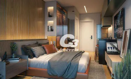 Apartamento à venda na Rua André de Barros, Centro, Curitiba por R$ 292.000