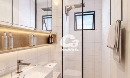 Apartamento com 2 quartos à venda na Rua Agostinho Brusamolin, Cidade Industrial, Curitiba