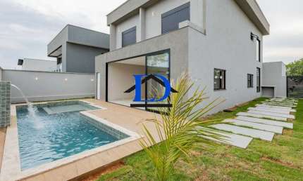 Imperdível: Casa de luxo em condomínio à venda em Goiânia-GO, no Residencial Goiânia Golfe Clube - 4 quartos, 4 suítes, 3 salas, 6 banheiros, 4 vagas, 278m²!
