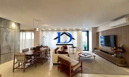 Apartamento de alto padrão no Setor Marista, Goiânia-GO: 3 quartos, 3 suítes, 2 salas, 4 banheiros, 2 vagas de garagem, 157,60 m².