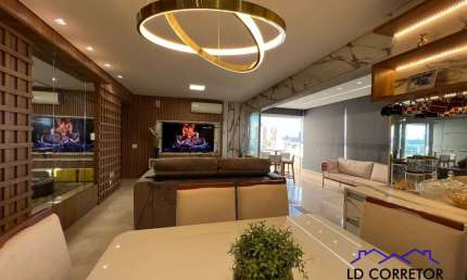 Apartamento de luxo com 4 quartos e 2 suítes no Setor Bueno, Goiânia-GO, 170m² e 3 vagas de garagem!