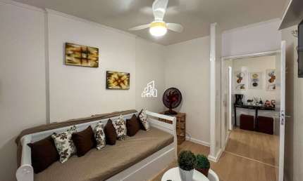 Apartamento para Venda em Itanhaém, Praia dos Sonhos, 2 dormitórios, 1 banheiro, 1 vaga