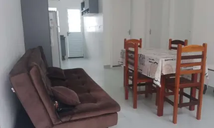 Casa em Condomínio para Locação em Itanhaém, cibratel 2, 2 dormitórios, 1 banheiro, 1 vaga