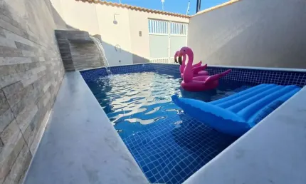 Casa Nova para Venda em Mongaguá, itaguai, 2 dormitórios, 1 suíte, 2 banheiros, 2 vagas