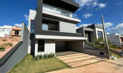 CASA DE 222 M² DE ÁREA CONSTRUÍDA COM 3 SUÍTES NO CONDOMÍNIO RESERVA ERMIDA II EM JUNDIAÍ - SP ACEITA PERMUTA POR IMÓVEL DE MENOR VALOR
