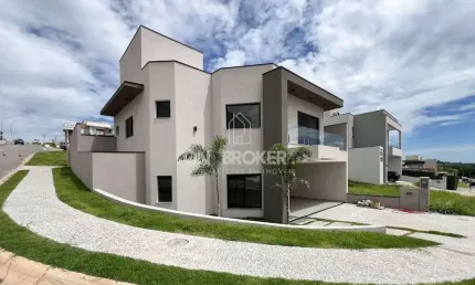 Casa com 3 dormitórios à venda, 230 m² por r$ 1.600.000,00 - condomínio residencial mont’ alcino - valinhos/sp