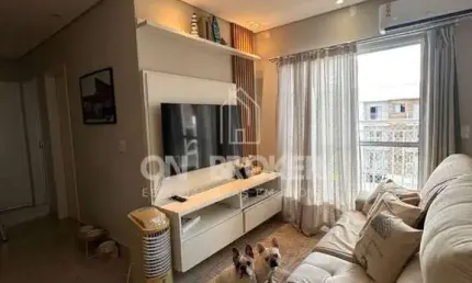 Apartamento com 2 dormitórios à venda, 48 m² por R$ 440.000 - Condomínio Bello Cielo I - Vinhedo/SP