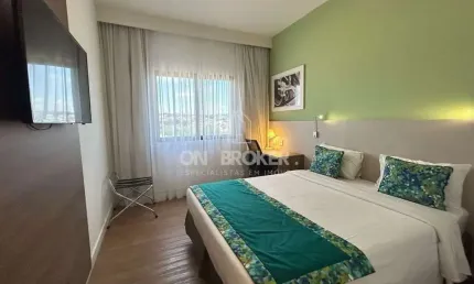 Apto decorado no Residencial Blue Tree Tower - Valinhos, com 1 suíte, 1 vaga e toda a comodidade, ao lado do Shop. Valinhos.
