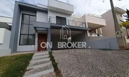 Casa com 3 dormitórios à venda, 215 m² por R$ 1.600.000 - Condomínio Residencial Flor da Serra - Valinhos/SP
