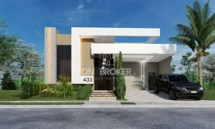 Casa com 3 dormitórios à venda, 200 m² por R$ 1.490.000 - Residencial Royal Garden - Paulínia/SP