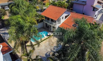 Casa com 3 dormitórios à venda, 270 m² por R$ 1.590.000,00 - Condomínio Residencial Terras do Caribe - Valinhos/SP