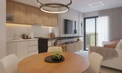 Apartamento com 2 quartos à venda na rua josé izidoro biazetto, nº 403, mossunguê, curitiba, 55 m2 por r$ 631.613
