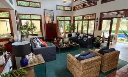 Casa para Venda em São Sebastião, Juréia, 5 dormitórios, 5 suítes, 6 banheiros, 4 vagas