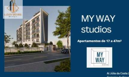 Stúdios My Way Residence bairro Campina Siqueira, Curitiba.