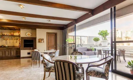 Cobertura à Venda ou Locação Batel, Curitiba com 4 Quartos, 500 m²