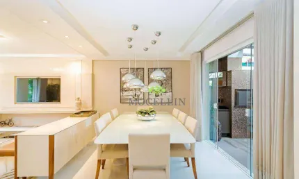 Sobrado com 3 quartos, 307 m² - venda por R$ 2.500.000 ou aluguel por R$ 12.802/mês - Hugo Lange - Curitiba/PR