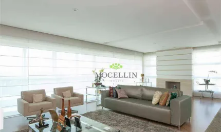 Apartamento com 4 quartos, para alugar, 232 m² por R$ 14.440/mês - Campo Comprido- Curitiba/PR