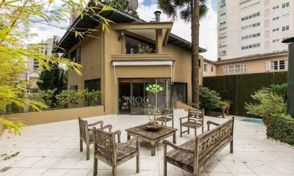 Casa para alugar, 418 m² por R$ 28.702,43/mês - Bigorrilho - Curitiba/PR