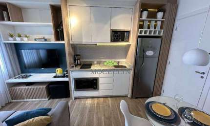 Apartamento à Venda Mercês, Curitiba com 1 Quarto, 25 m² por R$ 500.000,00