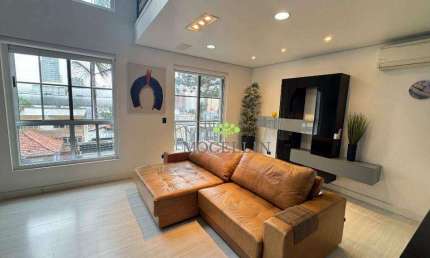 Loft com 1 quarto para alugar, 85 m² por R$ 4.000,00/mês - Batel - Curitiba/PR