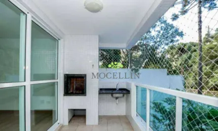 Apartamento com 3 dormitórios para alugar, 96 m² por R$ 4.411,79/mês - Ecoville - Curitiba/PR