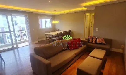 Apartamento com 2 dormitórios para alugar, 94 m² por R$ 7.897,62/mês - Vila Izabel - Curitiba/PR
