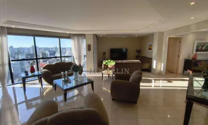 Apartamento com 3 suítes, no ed. edimburgo, para alugar, 174 m² por r$ 7.850,00/mês - batel - curitiba/pr