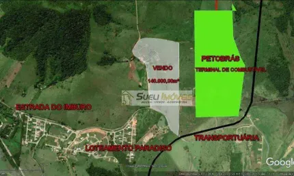 Área à venda, 140000 m² por r$ 6.000.000 - cabiúnas - macaé/rj