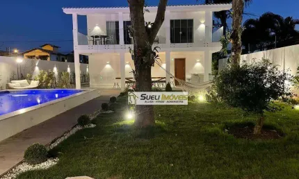 Casa com 5 dormitórios à venda, 450 m² por R$ 1.600.000,00 - Extensão do Bosque - Rio das Ostras/RJ