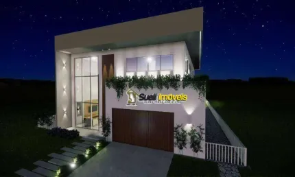 Casa com 4 dormitórios à venda, 328 m² por r$ 1.800.000 - alphaville - rio das ostras/rj