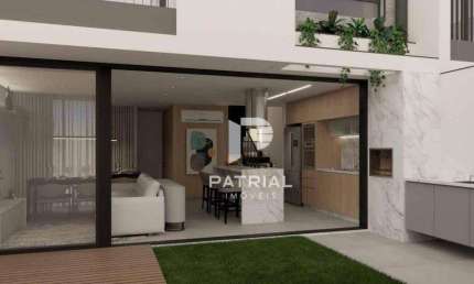 Casa em condomínio fechado com 3 quartos à venda na Rua Manoel das Chagas Lima, 412, São Braz, Curitiba