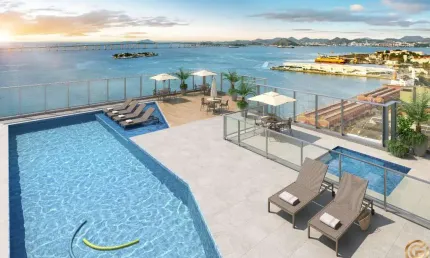 Studios ou Apartamentos de 2 e 3 quartos, com e sem vaga, no Porto Maravilha - Zona Portuária , ao lado do Estádio do Flamengo.